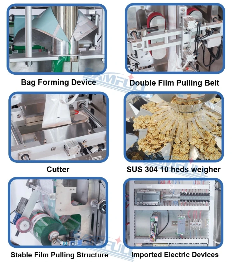 High Precision Frozen Dumpling Ravioli Packaging Machine Wrapping Machine