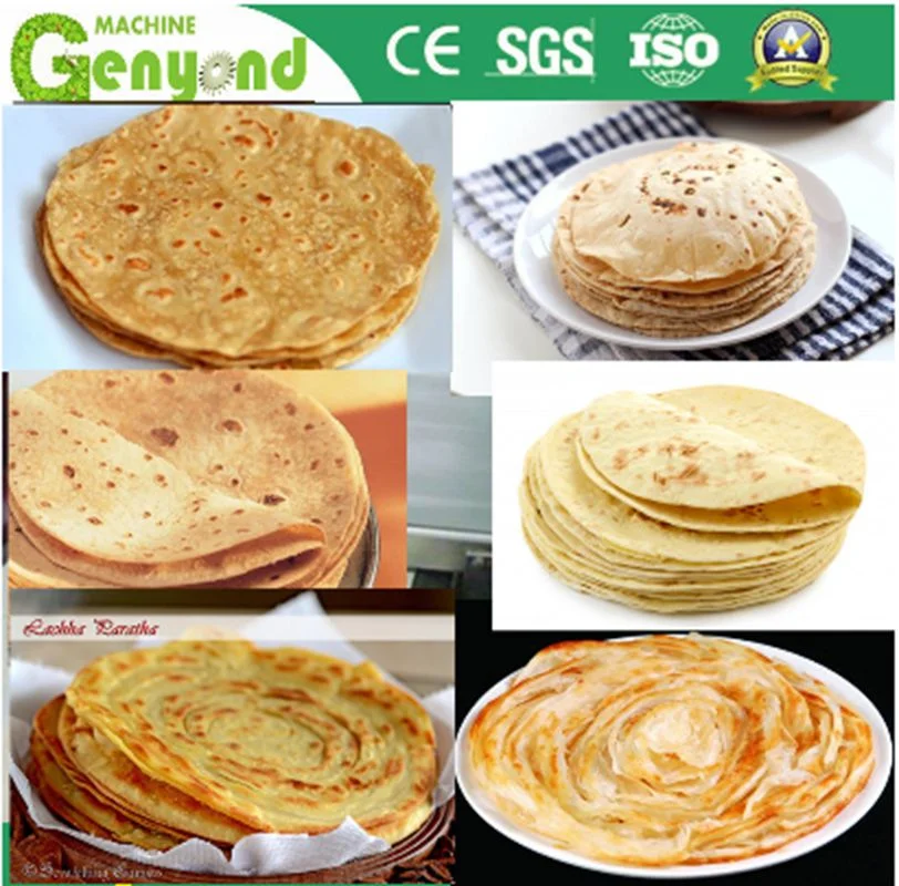 Small Plant Stainless Steel Roti Paratha Making Machine