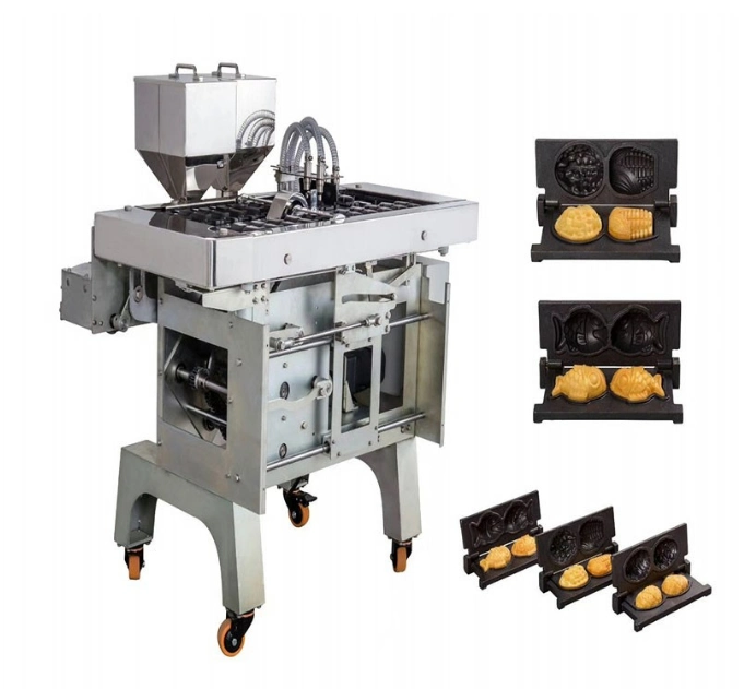 Best Price Cake Filling Machine Stuffing Cake and Baking Machine Delimanjoo Manjoo Manju Cake Making Machine