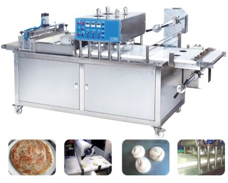 Layered Roti Paratha Parotha Production Line Machine Fully Automatic Design for Making Indian Parata