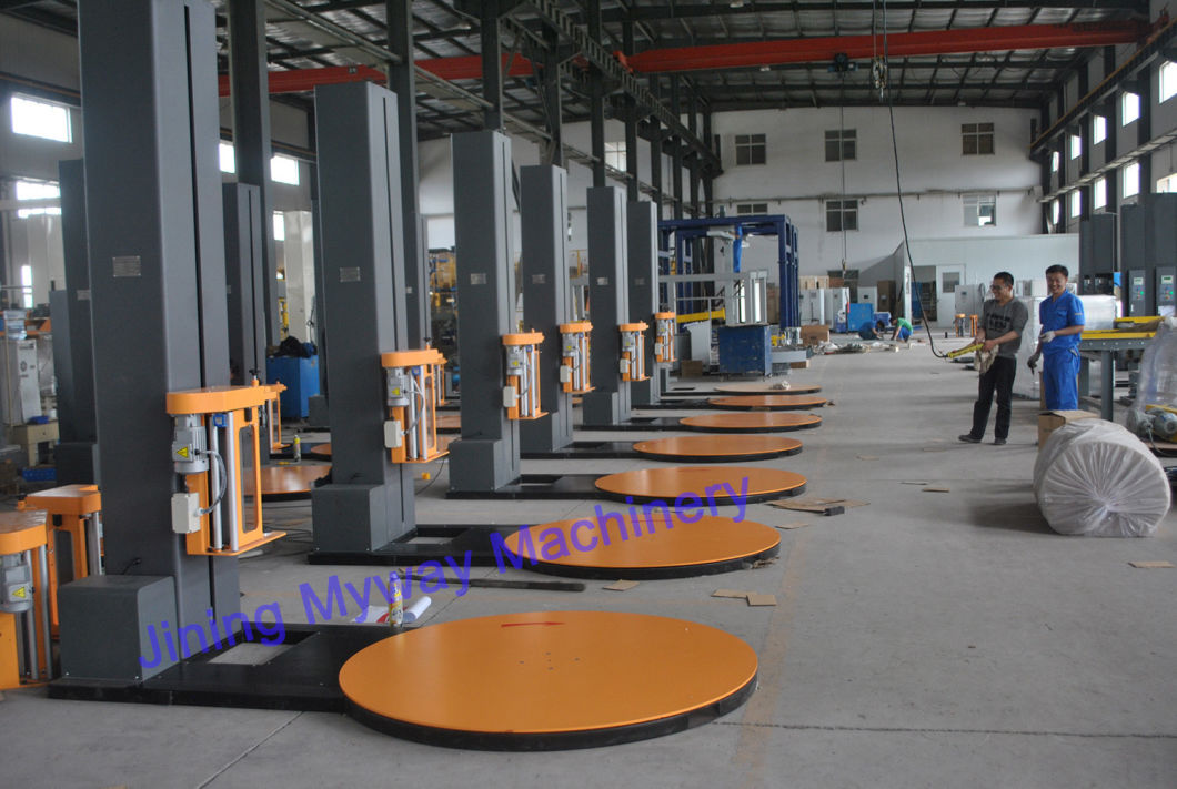 Best Selling Automatic Pallet Stretch Wrapping Machine, Pallet Wrapping Machine T1650f Wrapper