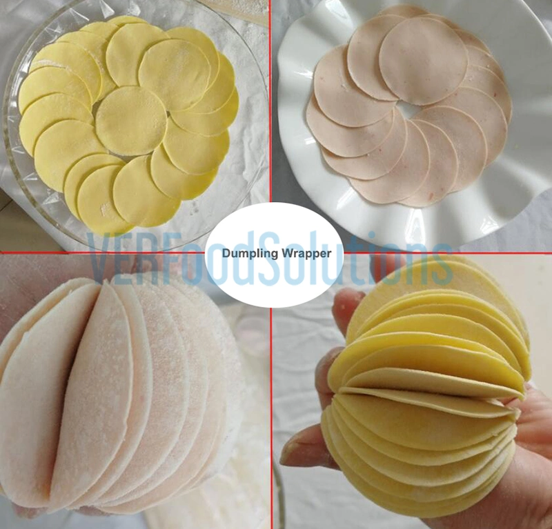 Imitation Handmade Dumpling Wrapper / Dumpling Skin Making Machine