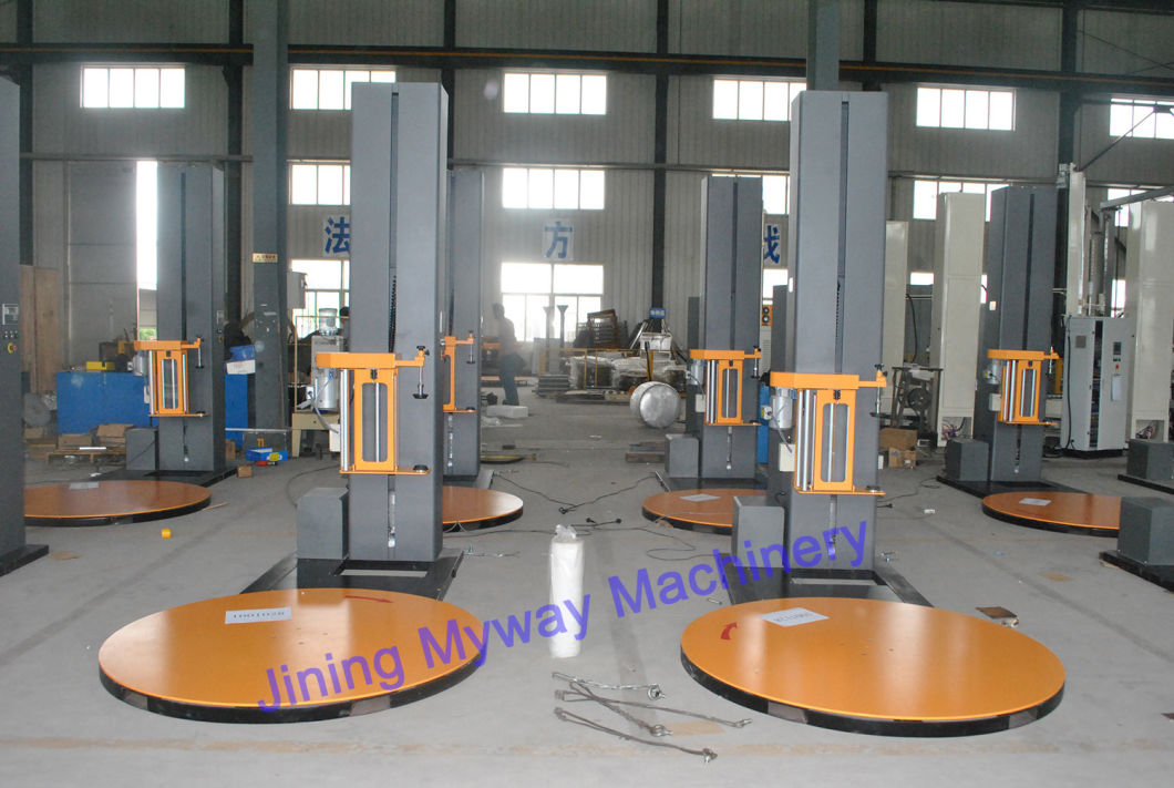 Best Selling Automatic Pallet Stretch Wrapping Machine, Pallet Wrapping Machine T1650f Wrapper