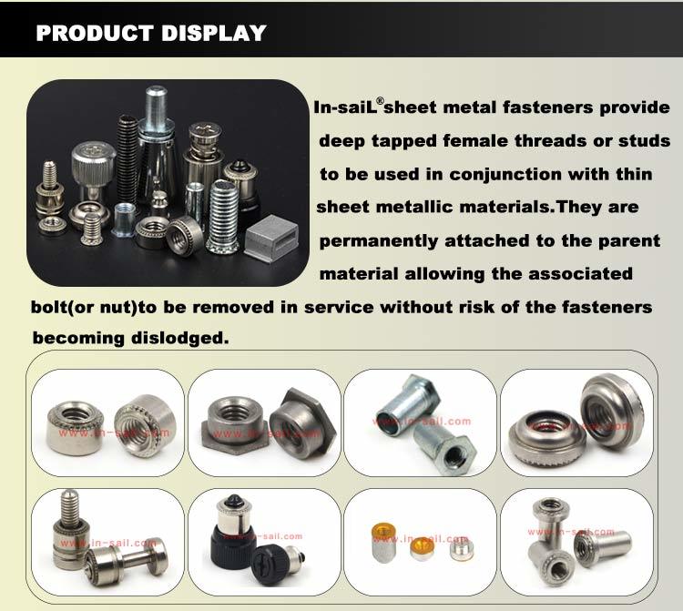 Reduced Head Knurled Body Blind Rivet Nut - Open End