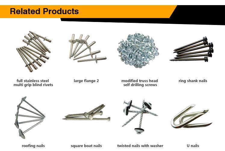 Dome Head Open End Aluminium Blind Rivet