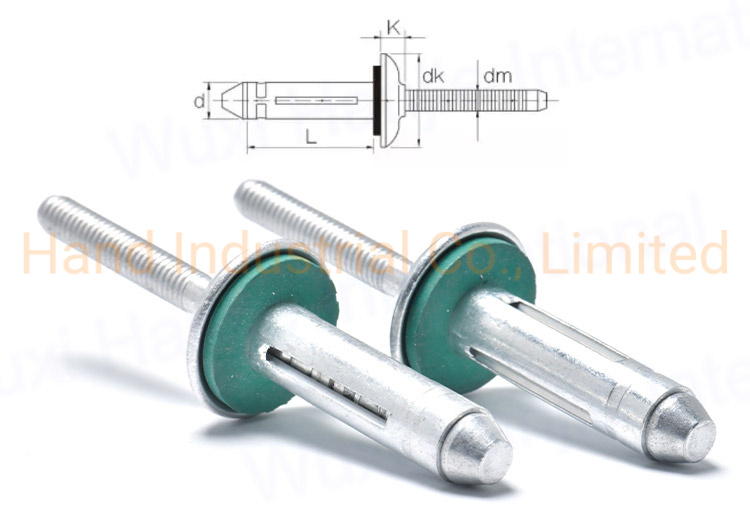 Waterproof Lantern Aluminum Tri-Lock Rivet Bulb Blind Rivets