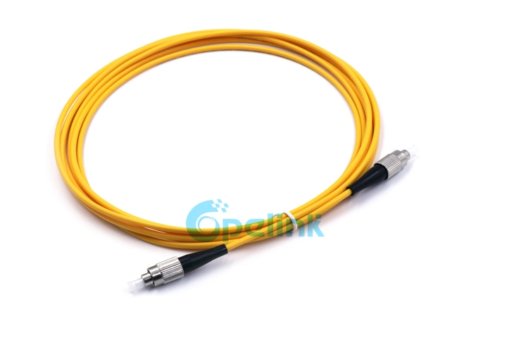 FC/Upc-FC/Upc 2.0mm Fiber Sm Simplex 9/125 Fiber Optic Patch Cord 3m