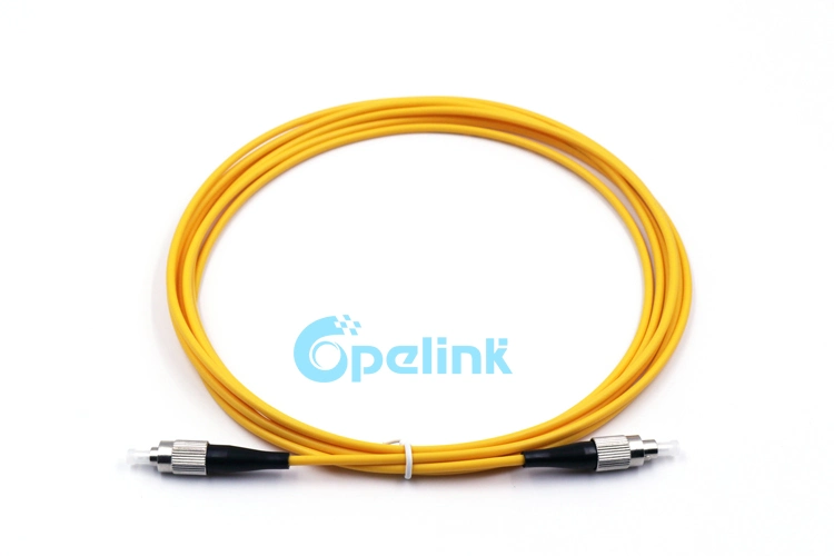 FC/Upc-FC/Upc 2.0mm Fiber Sm Simplex 9/125 Fiber Optic Patch Cord 3m