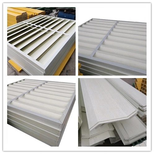 Fire Retardant Corrosion Resistant Durable Fiberglass FRP GRP Composite Window Shutter