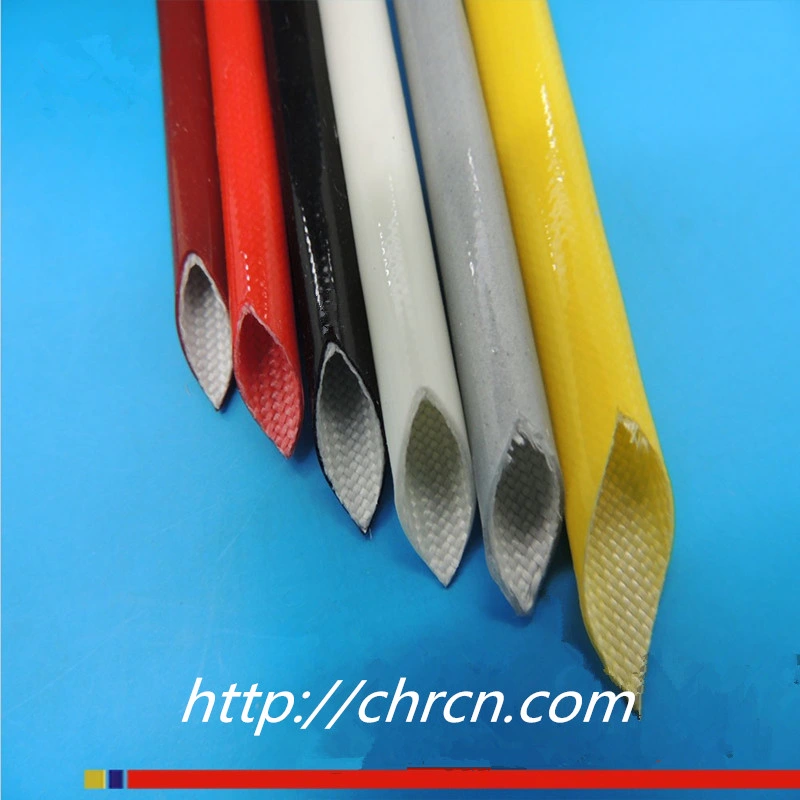 2751 Silicon Rubber Impregnated Fiberglass Braided Sleeving