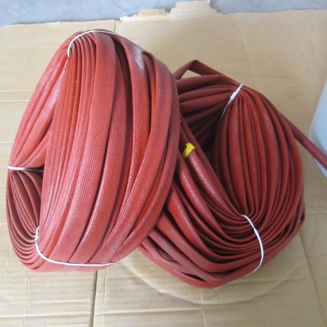 2751 Silicon Rubber Impregnated Fiberglass Braided Sleeving