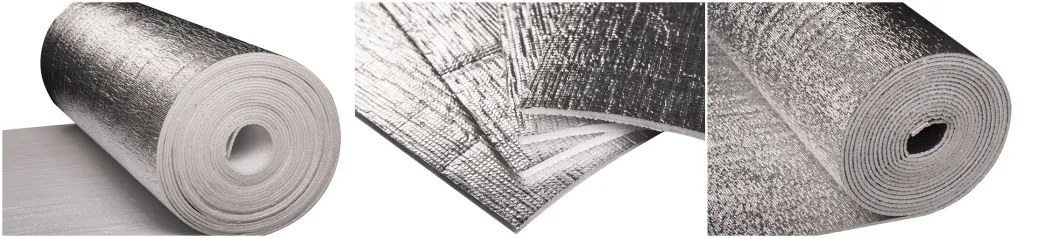 Aluminum Foil Coated Fiberglass Cloth / Fiberglass Blanket Insulation