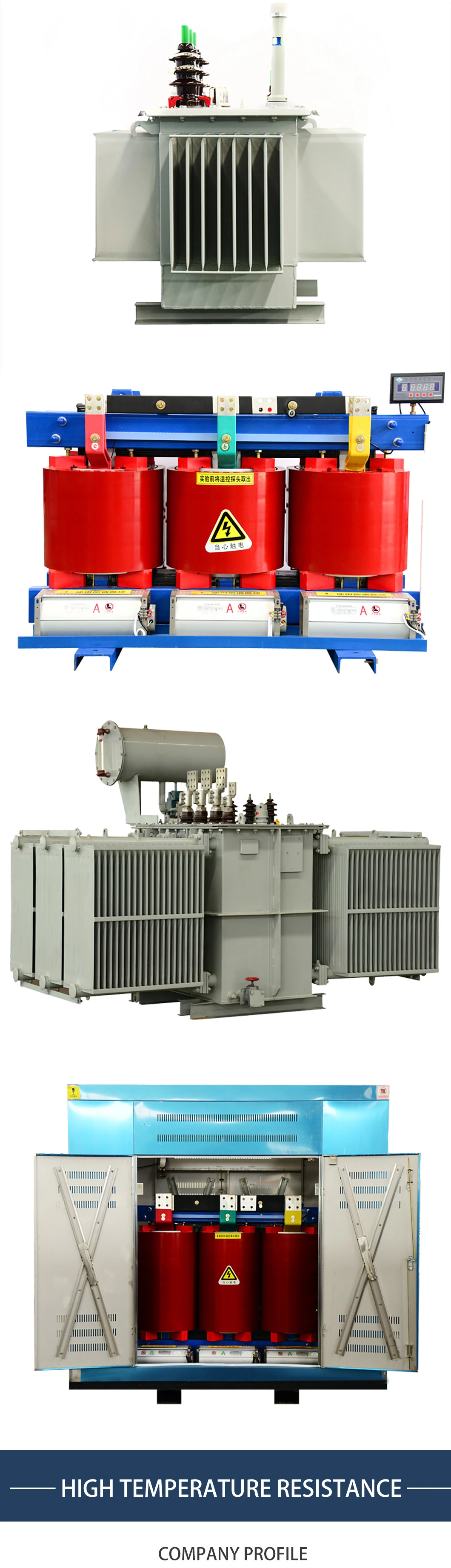 Low Lose 1 Mva 1mva 1000 kVA 1000kVA Cast Resin Dry Type Transformers 1000 kVA