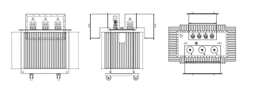 China Supply 50Hz/60Hz Copper Wire Oil Immersed Toroidal Power Transformer 160kVA 6 Mva 11kv to 400V Step Down Hv/LV Power Transformer