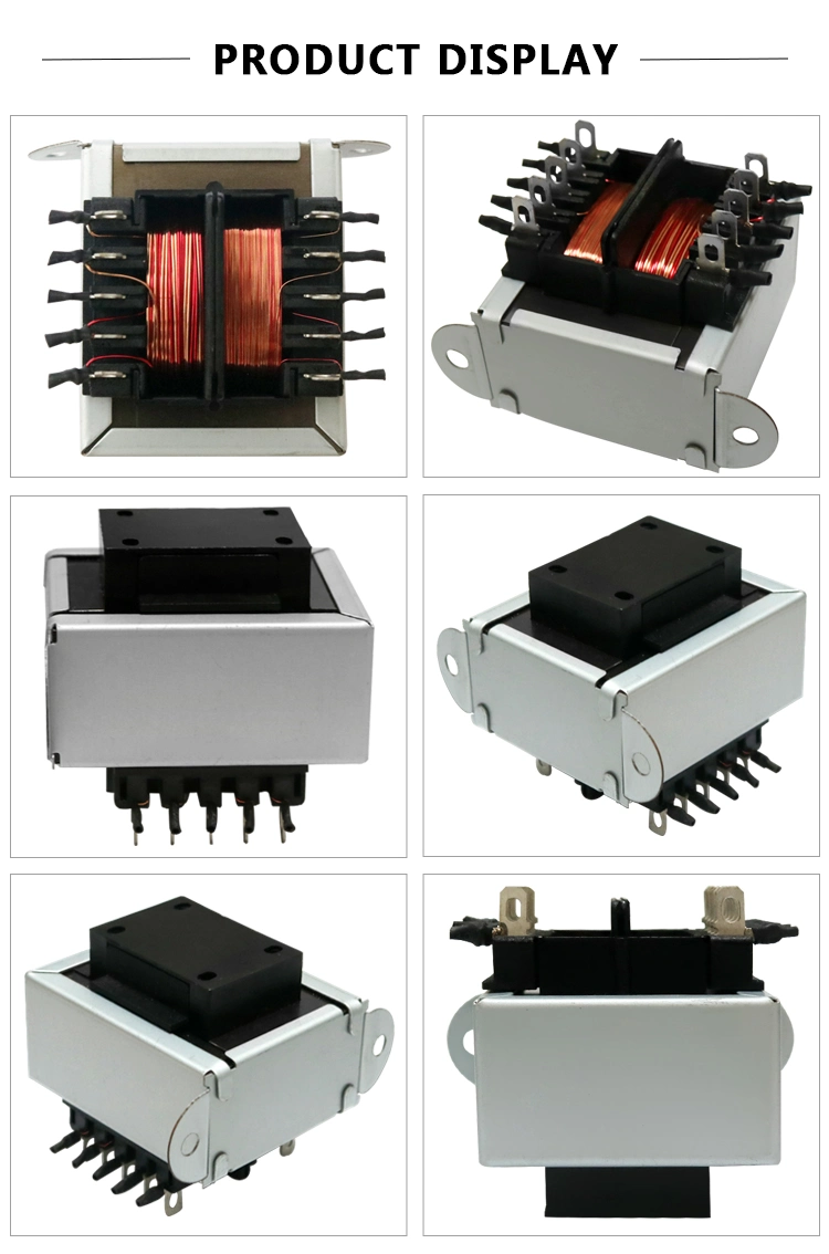 5va 220V 3V 6V 9V 12V 15V 18V Electric Transformer Ei, Ee13 Vertical Ei Transformer