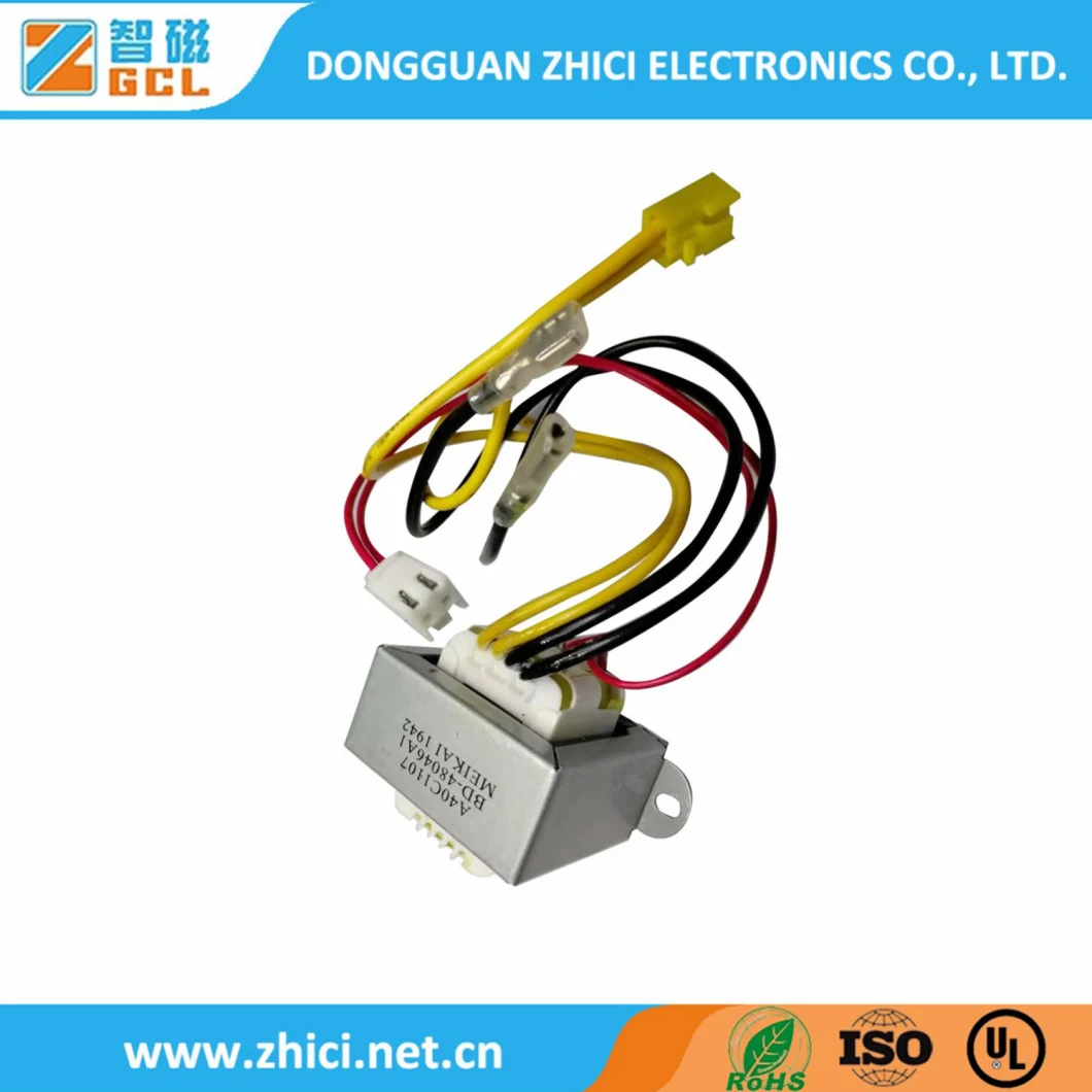 Ei Type Power Frequency AC DC Power Supply Welded Lamination Core Transformer