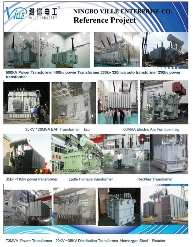 220kv Power Transmission/Distribution Transformer Low Noise Oil Immersed Power Transformer