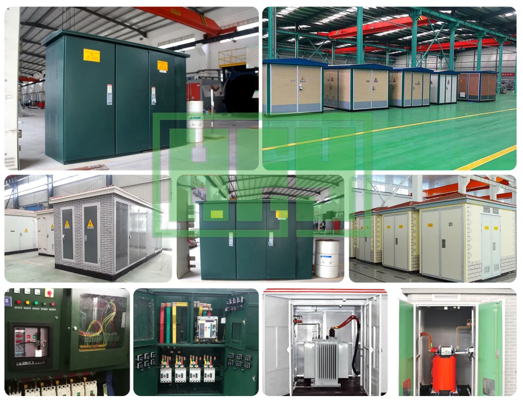 11kv 1000kVA Prefabricated Substation European Box Type Substation Power Transformer Substation