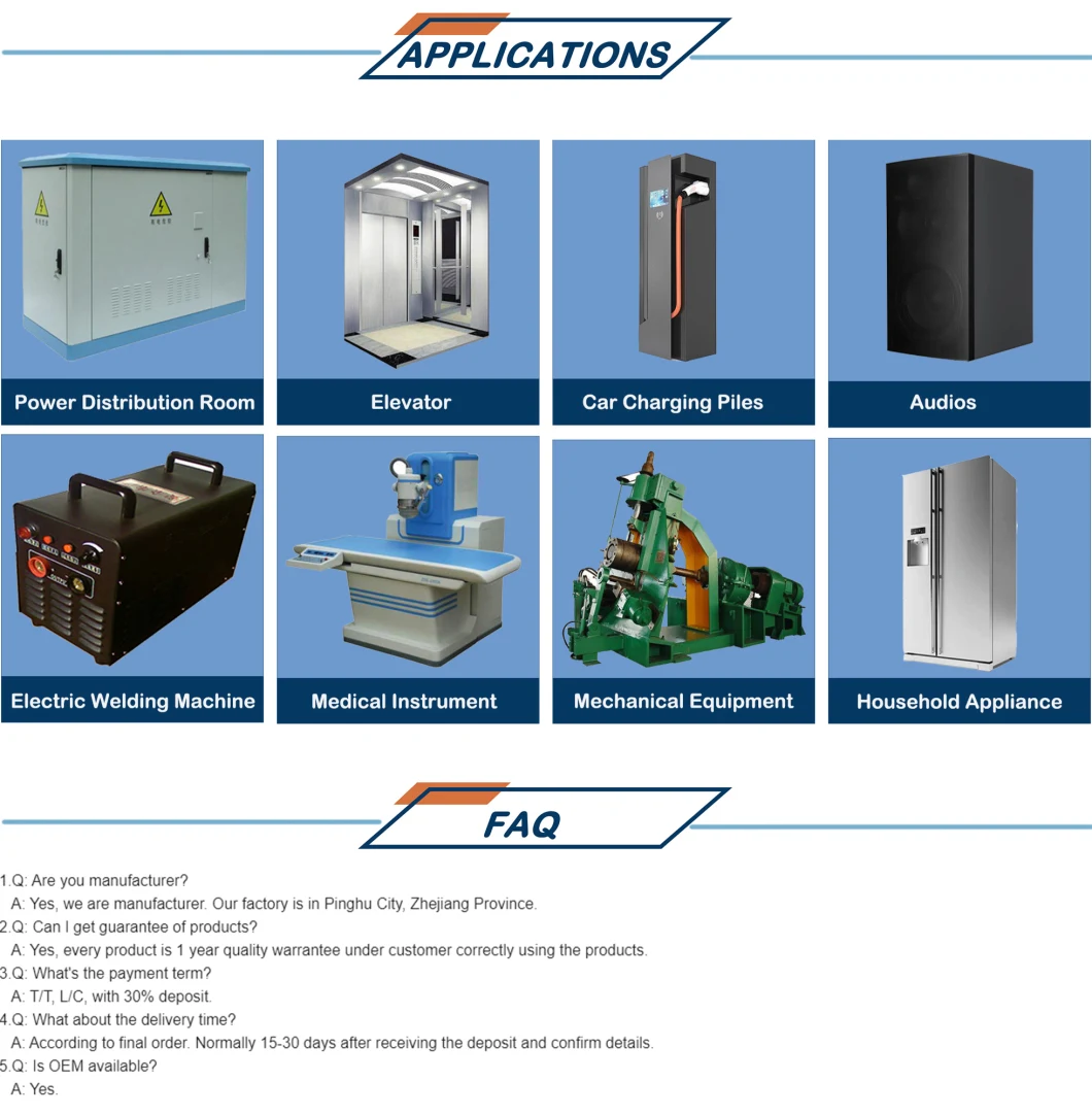 Oil-Immersed Transformer Power Transformer Distribution Transformer 30-10000kVA for Machine