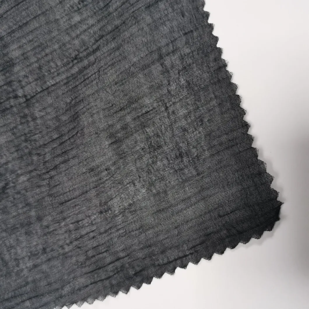 Silk Cotton Silk Crinkle Chiffon