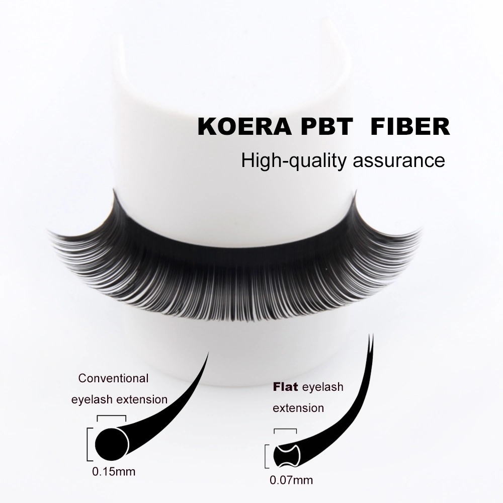 Soft Natural Matte Black Russian Volume Silk Eyelash Extension