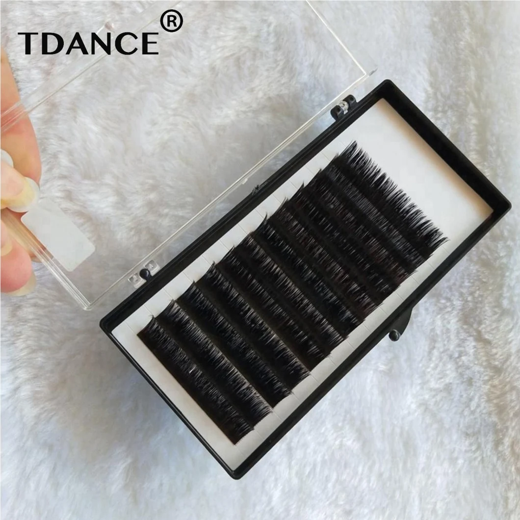 All Size Curl Individual Silk Mink Volume Lashes Extension Indiviaul Classical Eyelashes