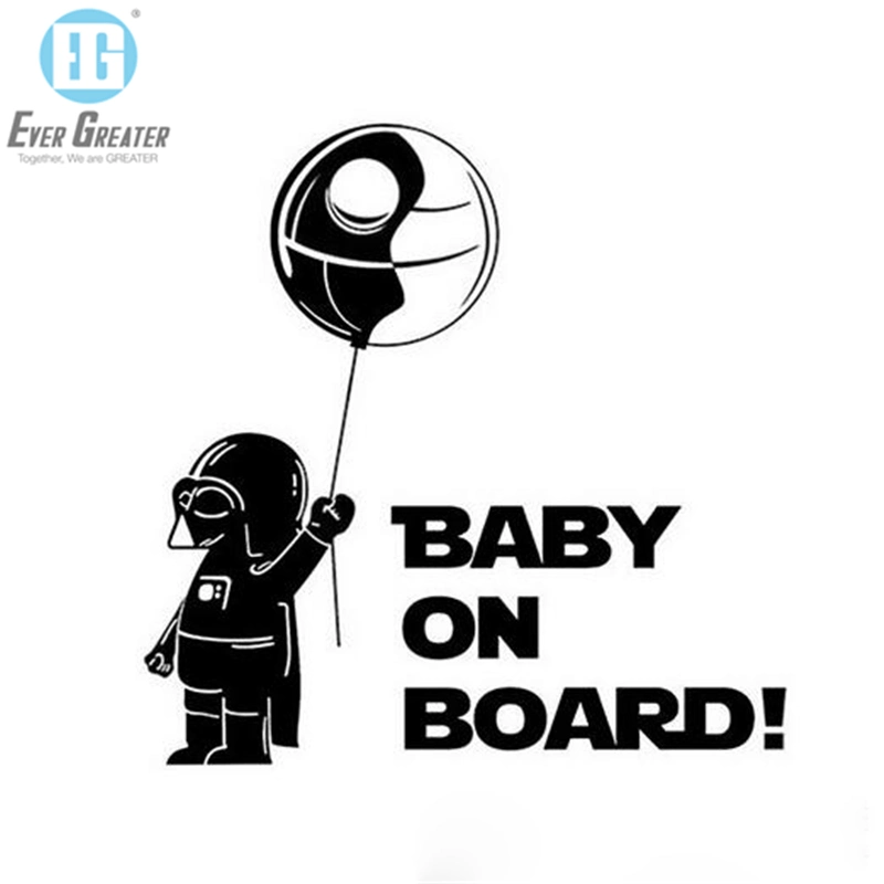 Self Adhesive Reflective Car Warning Sticker Baby on Board Baby on Board Sicker