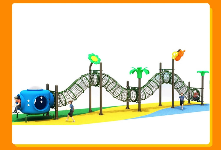 China Outdoor Jungle Gym Fitness Climbing Rope Bridge for Kids Activity and Play Suppliers