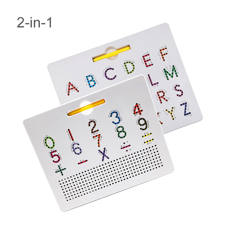 Double-Sided Letter Drawing Board Read Write Preschool Gift for Kids