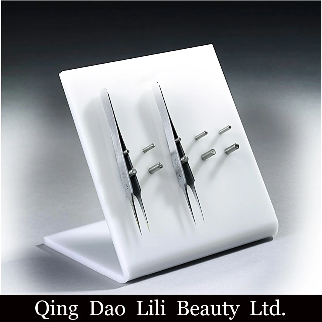 Wholesale Acrylic Tweezer Display Eyelash Extension Tweezer Display Stand /Acrylic Tweezers Lash Display