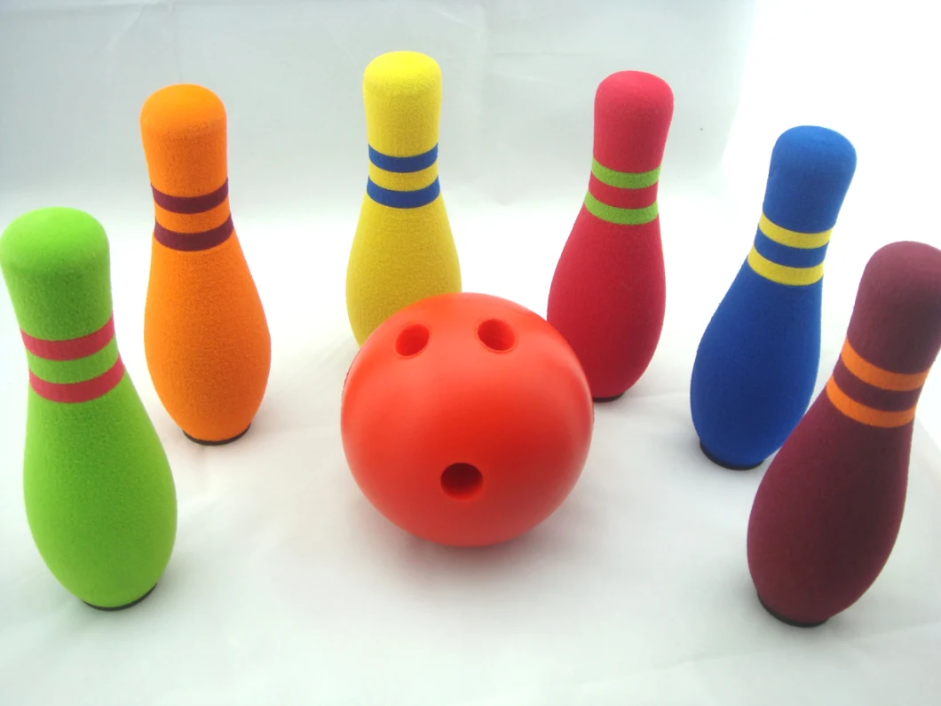 Mini Bowling Set for Kids Toys NBR Foam Bowling Ball for Kids Indoor Games