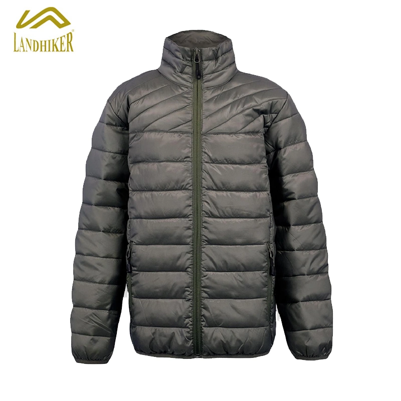 Kids Stand Collar Padding Winter Jacket Children Quilting Jacket