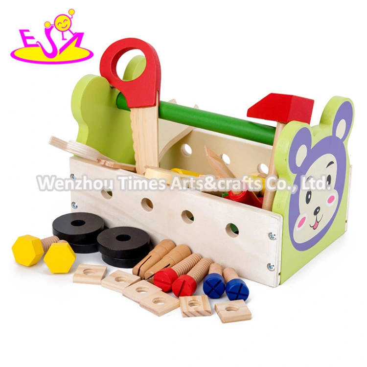 Most Popular Educational Play Wooden Toy Tool Kit for 2 Year Old W03D129