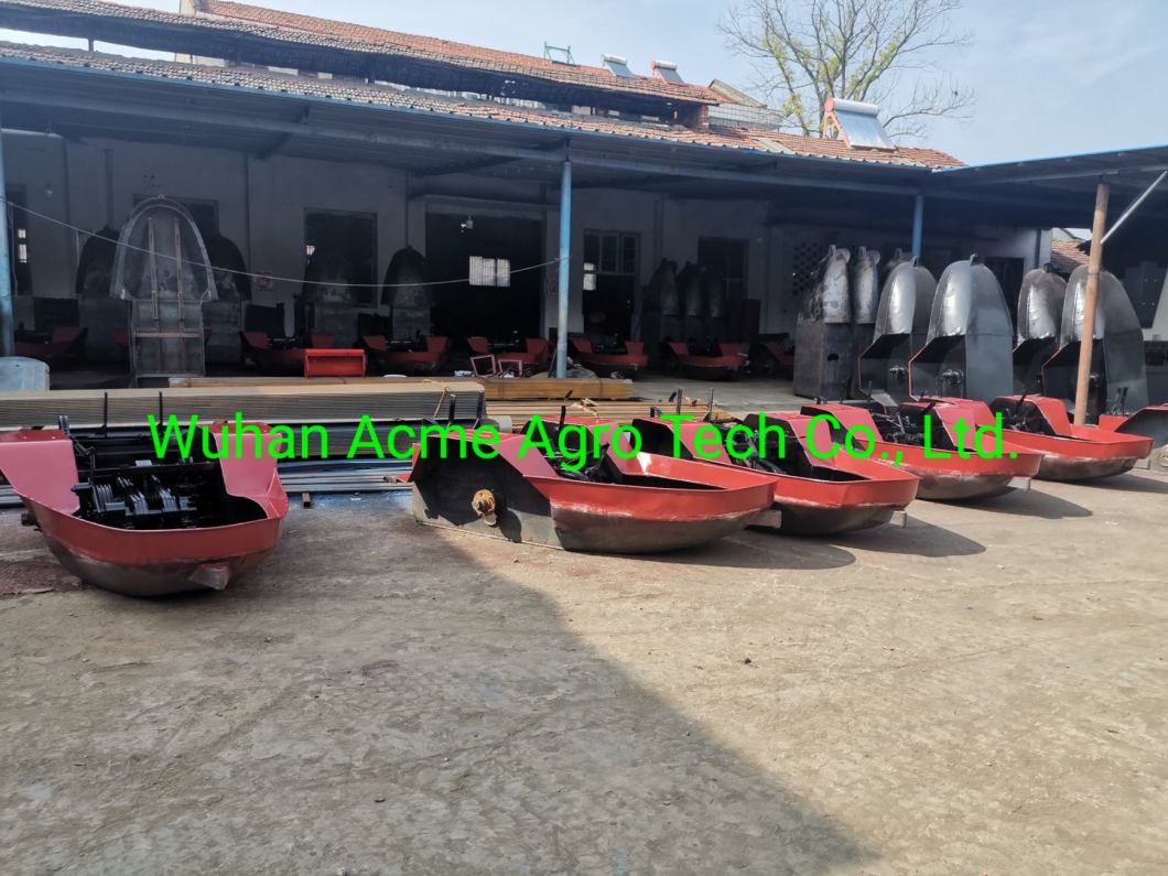 Paddy Field Tractor, Paddy Field Boat Tractor Paddy Tire Farm Boat Tractor for Rice Field Cultivation