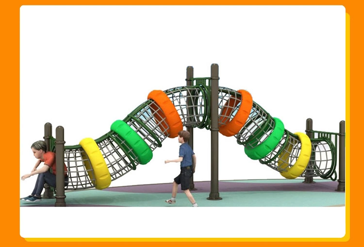 China Outdoor Jungle Gym Fitness Climbing Rope Bridge for Kids Activity and Play Suppliers