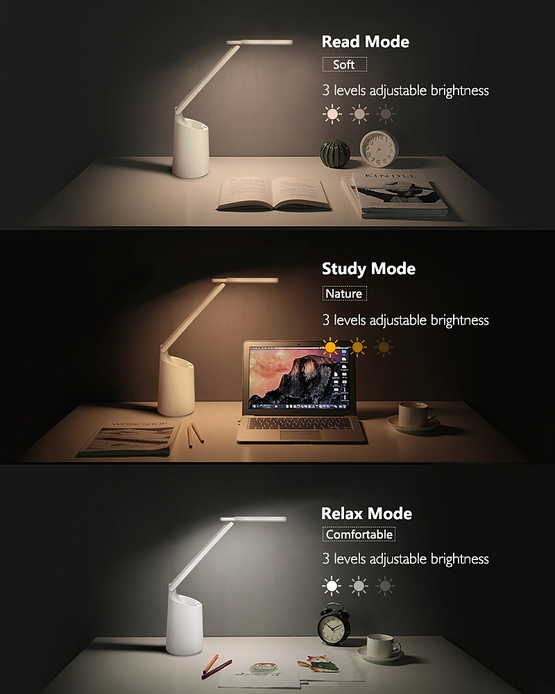 Flexible Eye-Protection LED Desk Lamp Reading Table Lamp for Kids