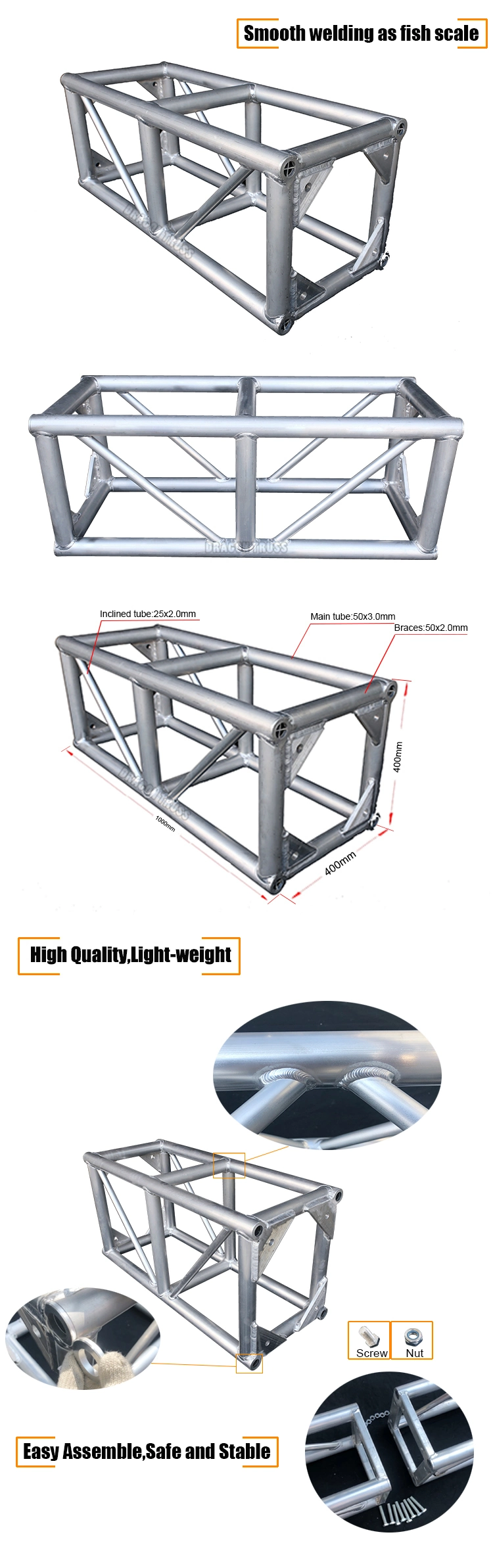 Exhibition Truss for Sale Trade Show Exhibition Truss Stage