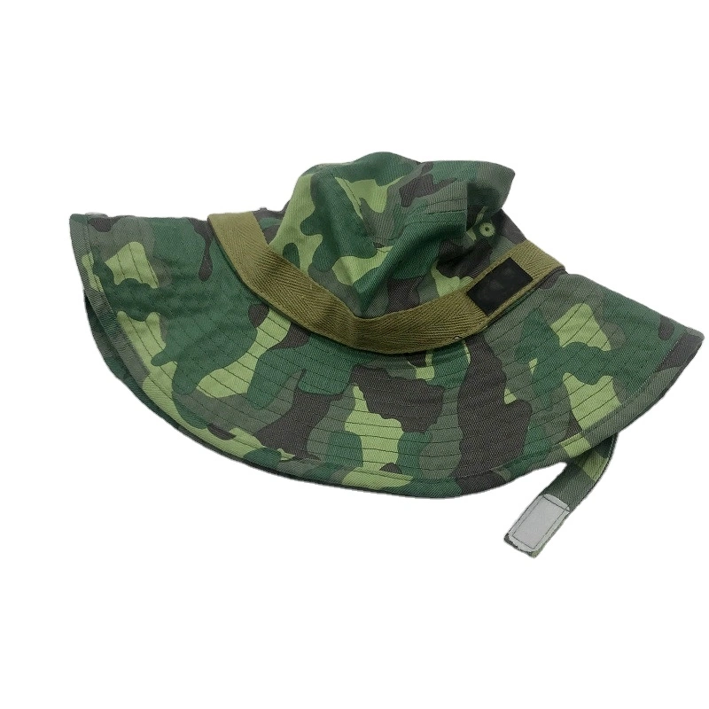 Custom Teenager Camouflage Bucket Hat Baby Toddler Kids Boys Breathable Summer Sun Protection Bucket Hat