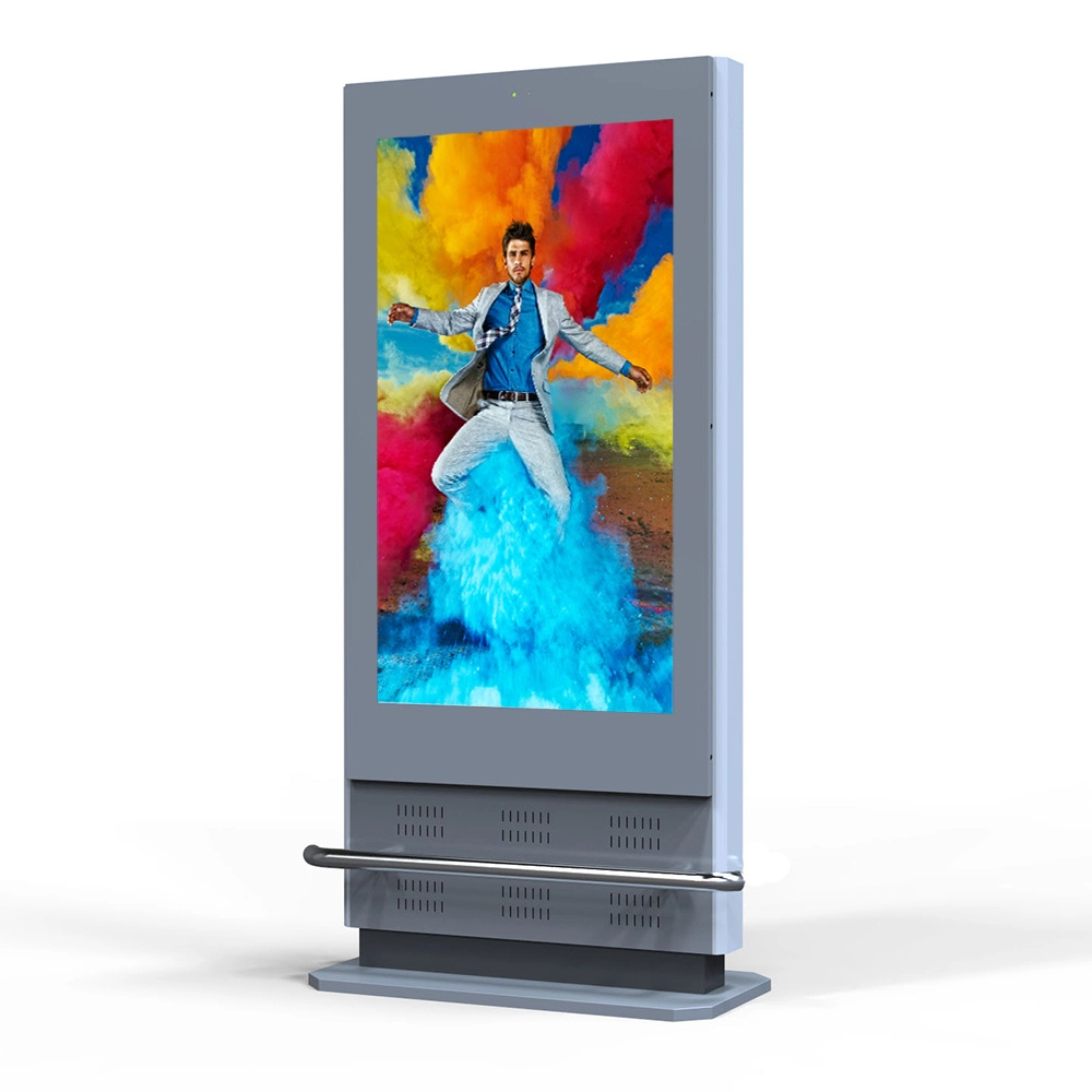 55inch Double Sided Outdoor Advertising Display Digital Signage LCD Monitor Display Kiosk Floor Stand Media Player