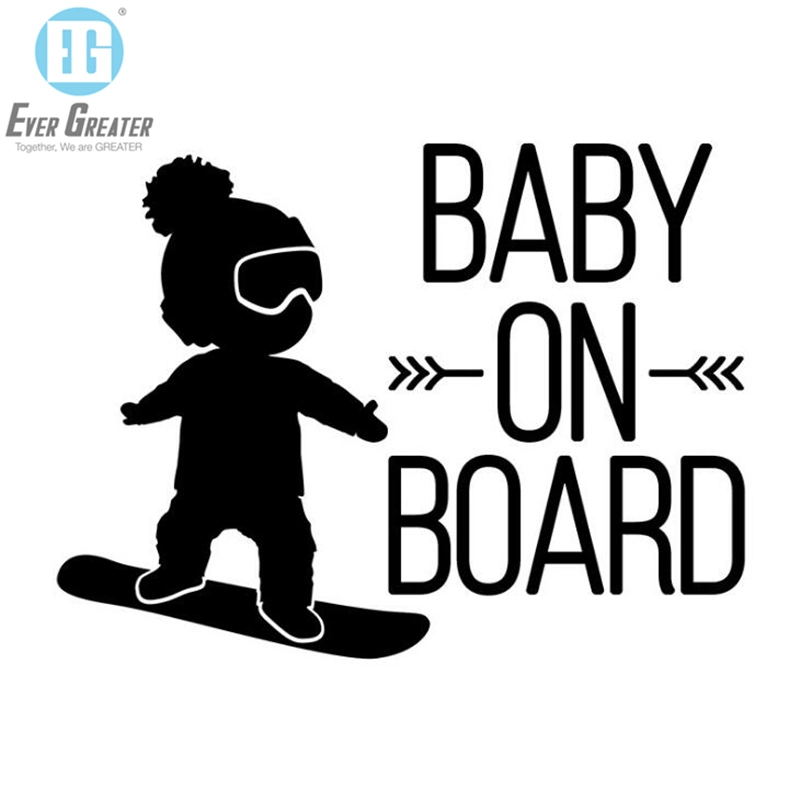 Myway Baby on Board Customized Design Adhesive Vinyl Car Decal Stickers Baby on Board Sicker