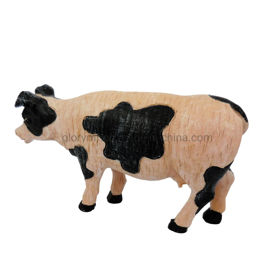 Animal Pig Craft Model Resin Action Figure Toys for Kids