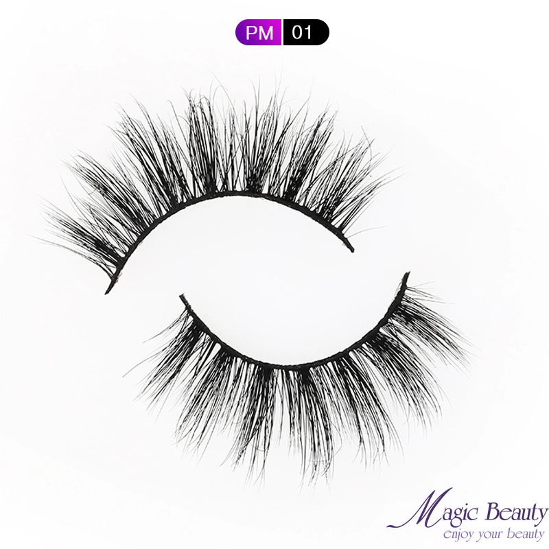 2020 New Styles Lashes Top Quality Eyelashes Pm01 Pm02 3D Premium Mink Eyelash for Makeup Artist