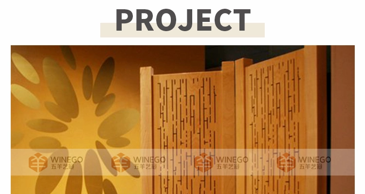 Music Studio Art Wal Acoustic Panel Wooden Acoustic Wall Panel MDF Board