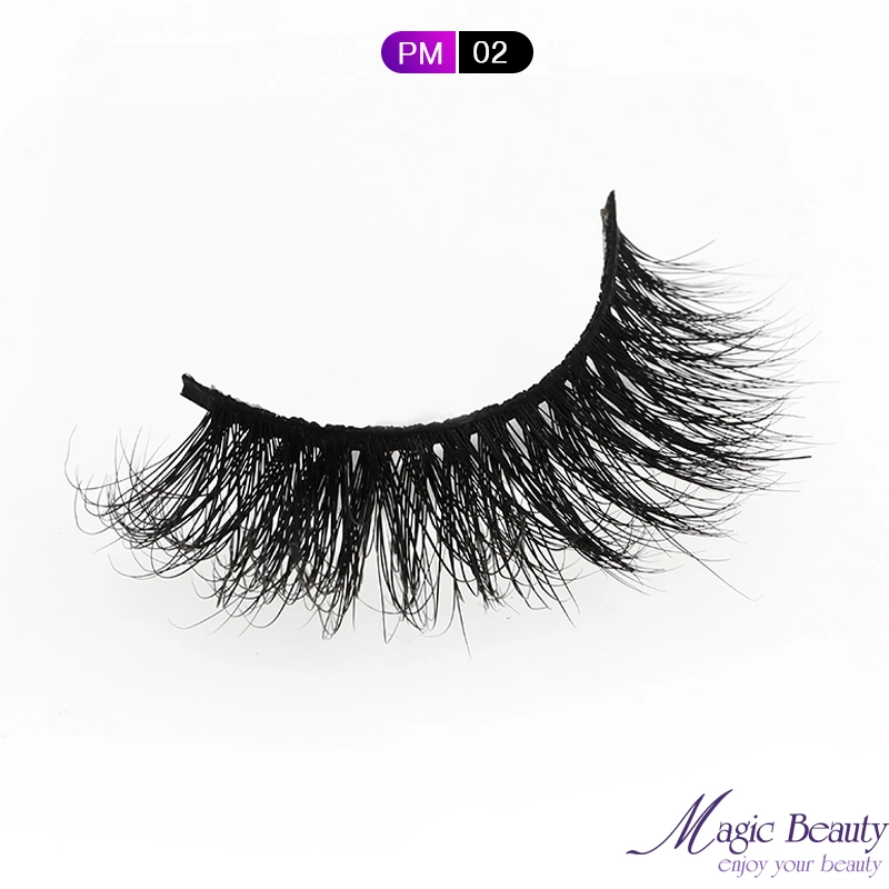 2020 New Styles Lashes Top Quality Eyelashes Pm01 Pm02 3D Premium Mink Eyelash for Makeup Artist