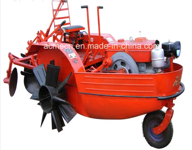 Diesel Engine Boat Tractor Paddy Field Tillage Field Plough Machine