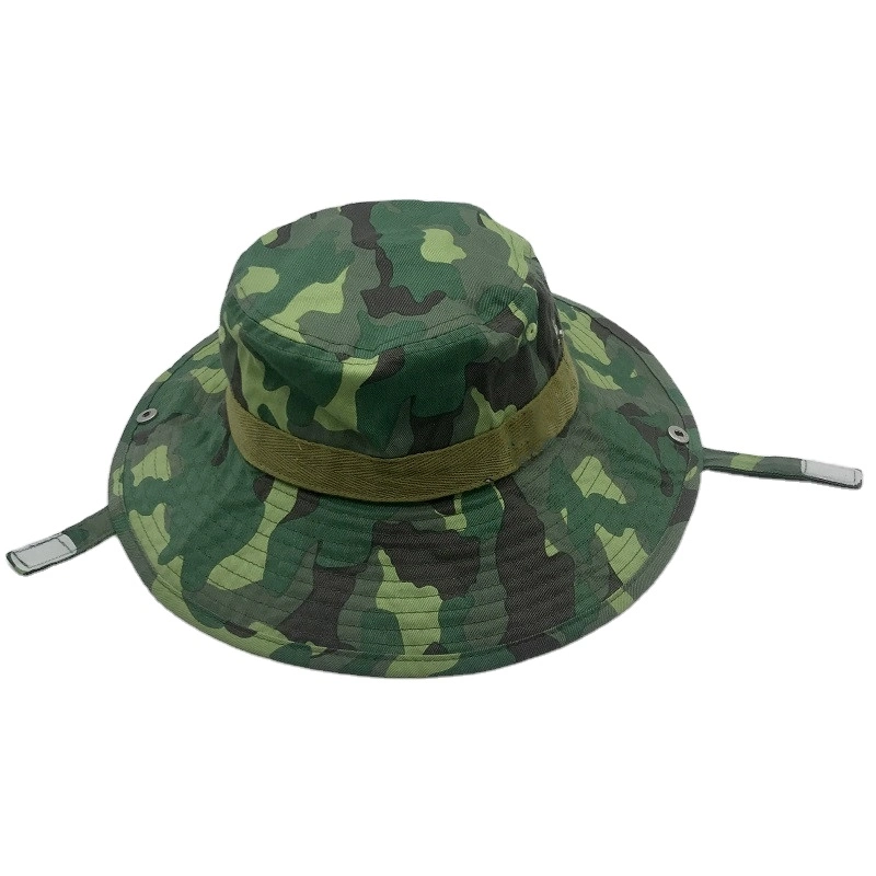 Custom Teenager Camouflage Bucket Hat Baby Toddler Kids Boys Breathable Summer Sun Protection Bucket Hat