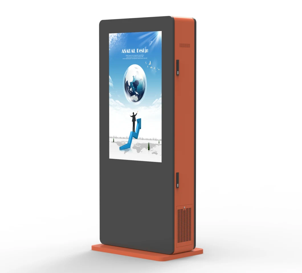 Convenient Advertising Video Player LCD Touch Kiosk Folding LCD Digital Player Screen Display