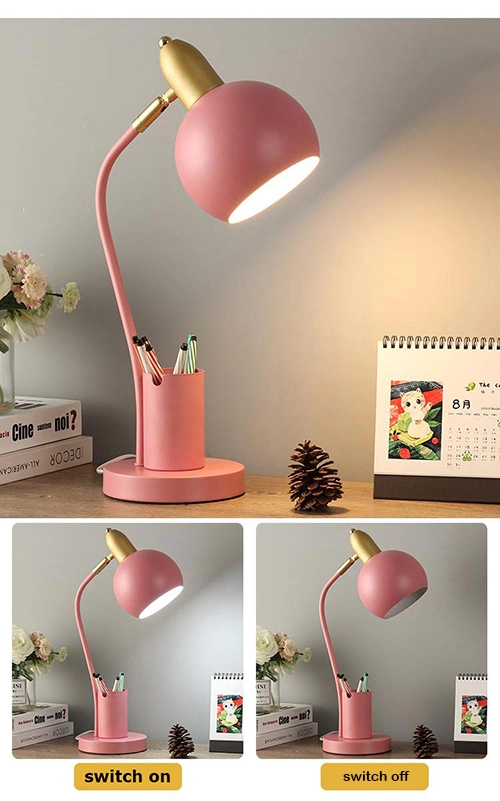 Desk Lamp for Kids Bedroom Bedside Modern Style Indoor Decoration