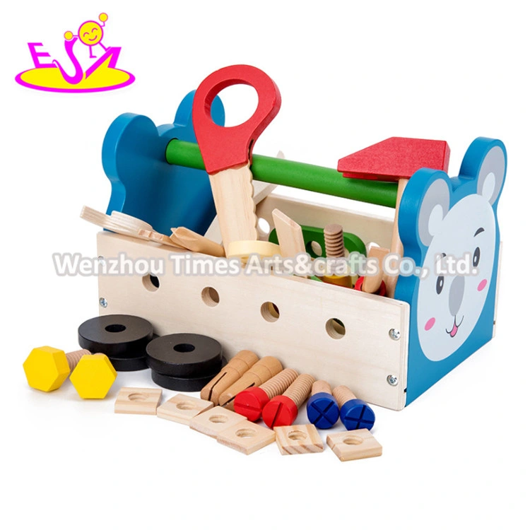 Most Popular Educational Play Wooden Toy Tool Kit for 2 Year Old W03D129