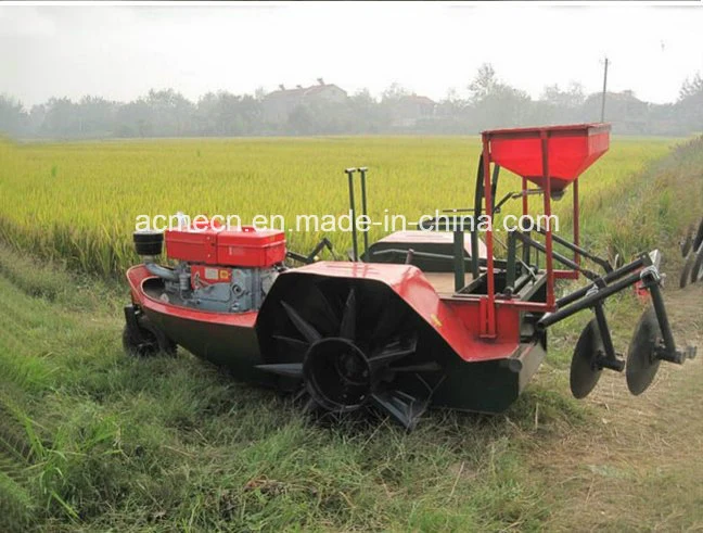 Diesel Engine Boat Tractor Paddy Field Tillage Field Plough Machine